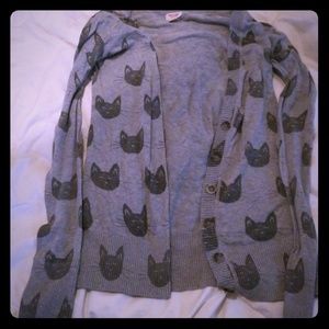 Cat cardigan
